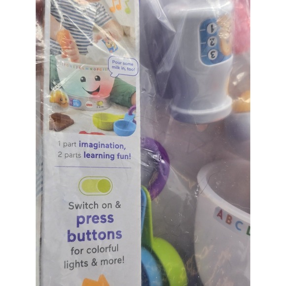Fisher Price Laugh & Learn Magic Color Mixing Bowl Kids Educational Toys 6-36 Mo - Picture 7 of 11
